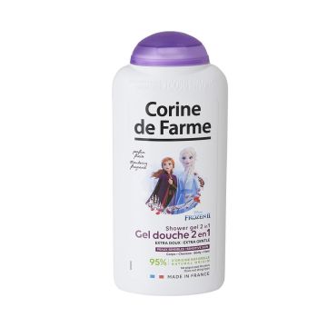 Corine de Farme Disney Frozen II Нежен душ гел 2 в 1 за коса и тяло за деца x300 мл