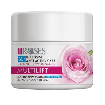 Nature of Agiva Roses Multi Lift Интензивен анти-ейдж крем за лице 60+ x50 мл