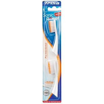 Trisa Sonic Power Interdental Накрайник за електрическа четка за зъби х2 броя