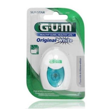 GUM Original White Избелващ конец за зъби x30 м