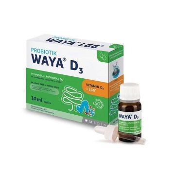 Waya Biotic D3 Пробиотични капки за новородени, кърмачета и деца х10 мл Medis