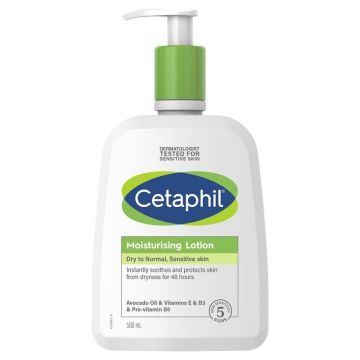 Cetaphil Хидратиращ лосион за суха, нормална и чувствителна кожа x500 мл