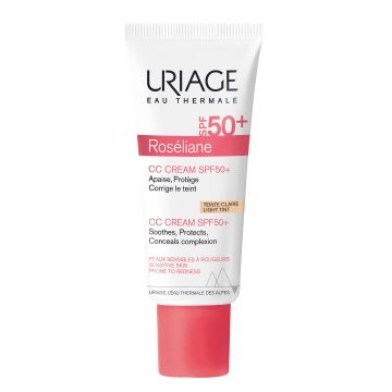 Uriage Roseliane СС Хидратиращ защитен крем за корекция на тена SPF50+ x40 мл, светъл нюанс