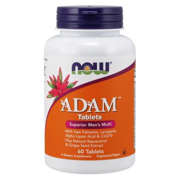 Адам Формула за активни мъже х60 таблетки Now Foods