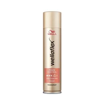 Wellaflex Frizz Control 4 Лак за коса със силна фиксация х250 мл