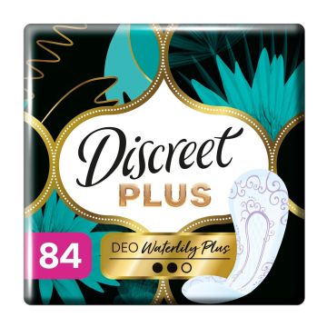 Discreet Deo Waterlily Plus Ежедневни дамски превръзки х84 броя