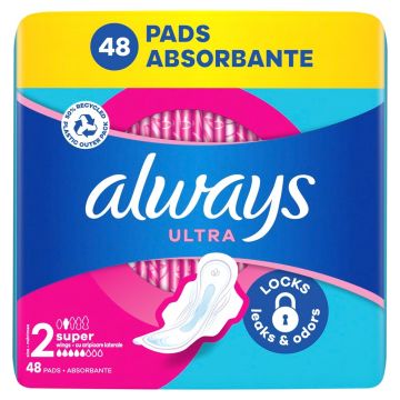 Always Ultra Super Дамски превръзки х48 броя