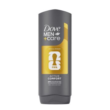 Dove Men+Care Fifa Душ гел за коса, лице и тяло за мъже х400 мл