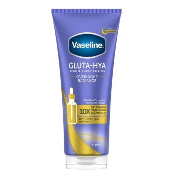 Vaseline Gluta-Hya Overnight Radiance Серум-лосион за тяло х200 мл