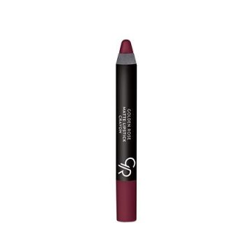 Golden Rose Matte Lipstick Crayon Червило-молив с матов ефект, цвят 19