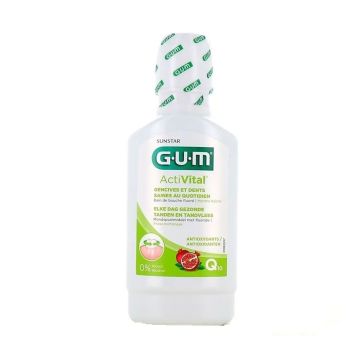 Gum Activital Вода за уста с коензим Q10 и екстракт от нар х300 мл