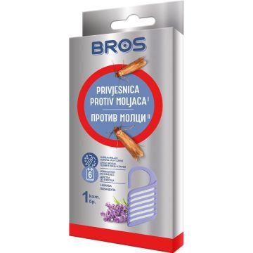 Bros Закачалка против молци с лавандула x1 брой