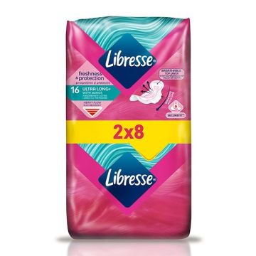 Libresse Ultra Thin Normal Дамски превръзки Дуо х16 броя