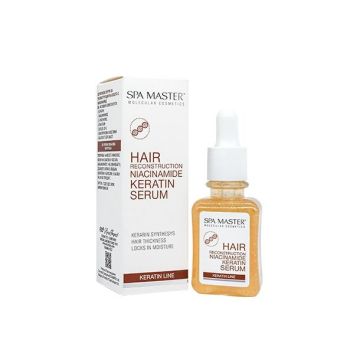 Spa Master Professional Кератинов серум за коса с ниацинамид х45 мл