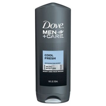 Dove Men+ Care Cool Fresh Освежаващ душ гел за лице и тяло за мъже х250 мл