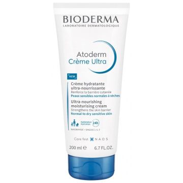 Bioderma Atoderm Успокояващ, възстановяващ и хидратиращ крем за нормална до суха чувствителна кожа x200 мл