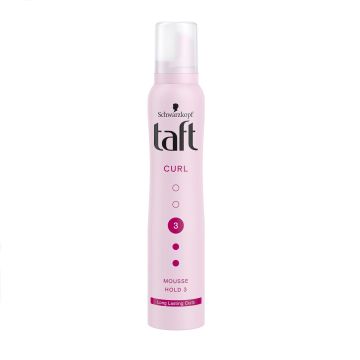 Taft Curl Пяна за коса за екстра силна фиксация подчертаваща къдриците х200 мл
