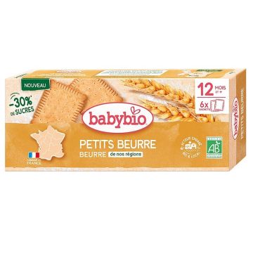 Babybio Био Маслени бисквити за бебета над 12 месеца и малки деца x120 грама