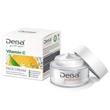 DeBa Vitamin C Дневен крем против бръчки с Витамин С х50 мл