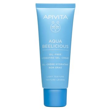 Apivita Aqua Beelicious Хидратиращ гел-крем за лице с лека текстура за комбинирана към мазна кожа х40 мл
