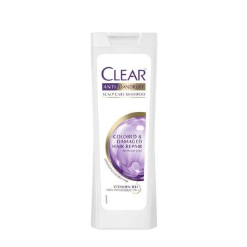 Clear Women Coloured&Damaged Шампоан против пърхот за боядисана и изтощена коса х360 мл