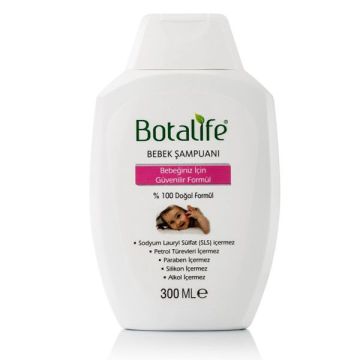 Botalife Натурален шампоан за бебета и деца x300 мл