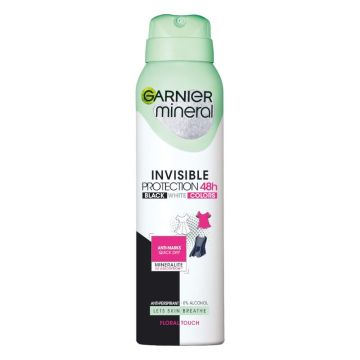 Garnier Mineral Invisible Дезодорант против изпотяване за жени x150 мл