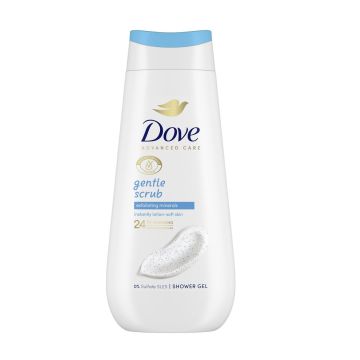 Dove Advanced Care Ексфолиращ душ гел за тяло Gentle Scrub x400 мл