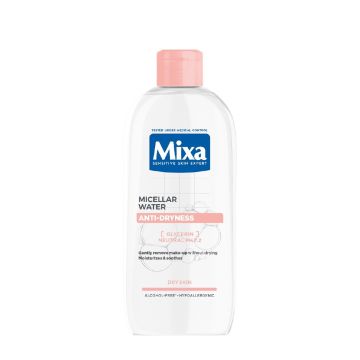 Mixa Anti-Dryness Мицеларна вода против изсушаване на кожата за лице и очи х400 мл