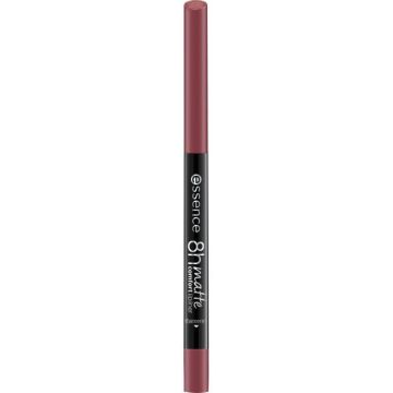 Essence 8h Matte Comfort Молив за устни, 19 Burgundy Bestie