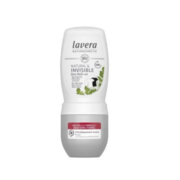 Lavera Bio Natural Invisible Рол-он за тяло против изпотяване x50 мл