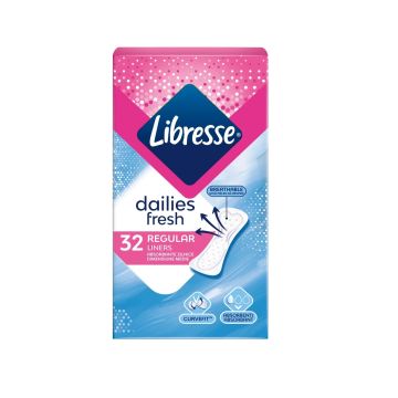Libresse Daily Fresh Ежедневни дамски превръзки х32 броя