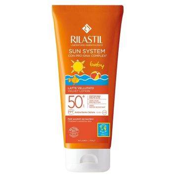 Rilastil Sun System PPT Baby Velvet Lotion Слънцезащитен лосион за бебета и деца SPF50+ x200 мл