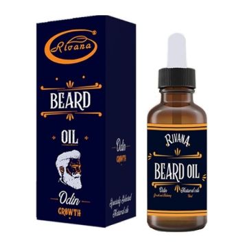 Rivana Beard Odin Натурално масло за брада Один за растеж х30 мл