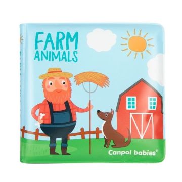 Canpol Babies Fam Книжка за баня с пискалка за деца над 6 месеца