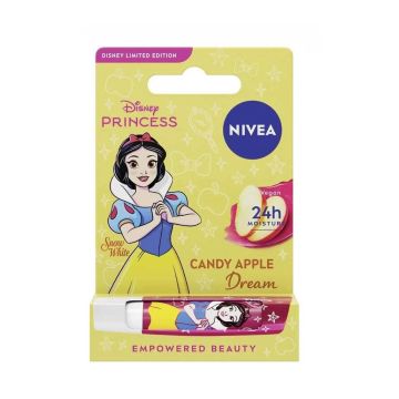 Nivea Disney Princess Snow White Балсам за устни с аромат на ябълка x4.8 грама