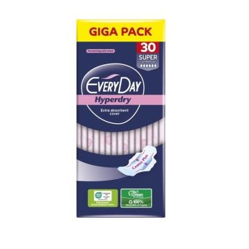 Everyday Hyperdry Super Ultra Plus Дамски превръзки х30 броя