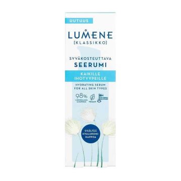 Lumene Klassikko Дълбоко хидратиращ серум против бръчки с хиалуронова киселина x30 мл
