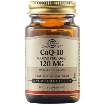 Коензим Q10 120mg х30 капсули Solgar