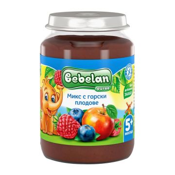 Bebelan Микс с горски плодове за деца от 5 месечна възраст x190 грама