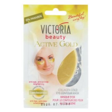 Victoria Beauty Face Care Колагенова маска за очи със злато х12 грама