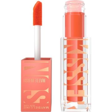 Maybelline Sunkisser Течен руж с матиращ ефект x4.7мл, 34 Peachy Quench​