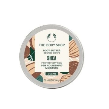 The Body Shop Shea Подхранващо масло за тяло с масло от шеа х50 мл