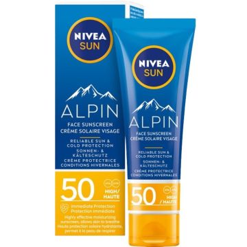 Nivea Sun Alpin Слънчезащитен крем за лице SPF50 х50 мл