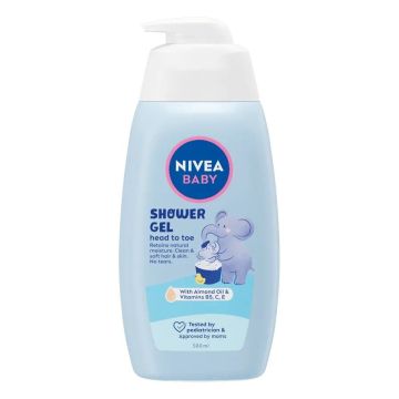 Nivea Baby Душ гел за коса и тяло x500 мл