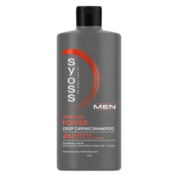 Syoss Men Intense Power Шампоан за мъже за нормална коса x440 мл