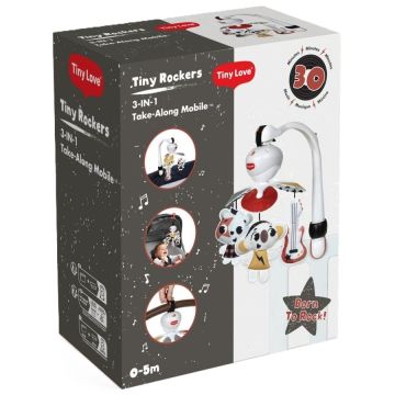 Tiny Love Музикална въртележка с 5 rock'n'roll мелодии, 0м+