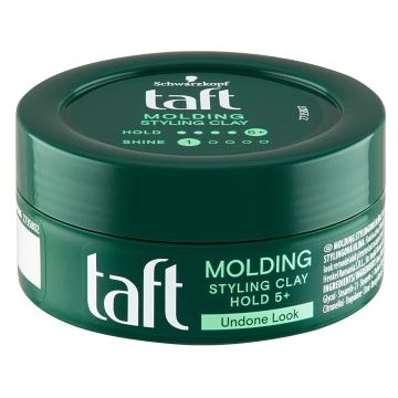 Taft Looks Molding Моделираща глина за коса с матов завършек x75 мл