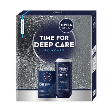 Nivea Men Time For Deep Care Комплект за мъже
