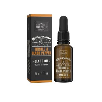 Scottish Fine Soaps Thistle & Black Pepper Олио за брада x30 мл